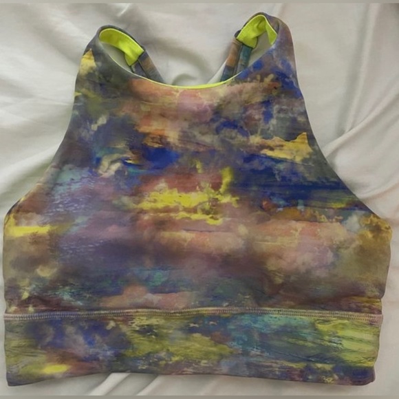 🌟🎉HP🎉🌟 Lululemon Energy High-Neck Longline Tough Bra - Picture 4 of 6